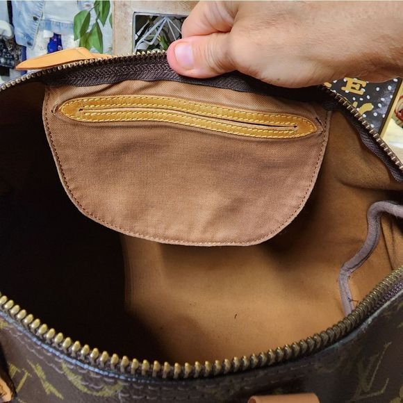 Louis Vuitton Vintage monogram Speedy 35 - Picture 9 of 16